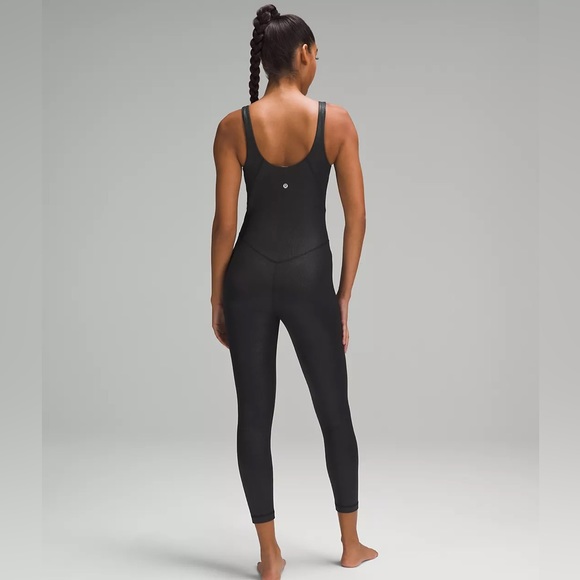 Lululemon Align Rib Bodysuit 25” Shine | Size 2 - Picture 2 of 8